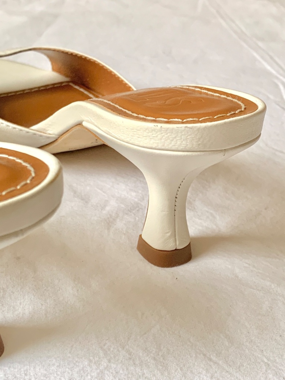 Staud Brigette Leather Heeled Sandals 36 - Picture 7 of 16